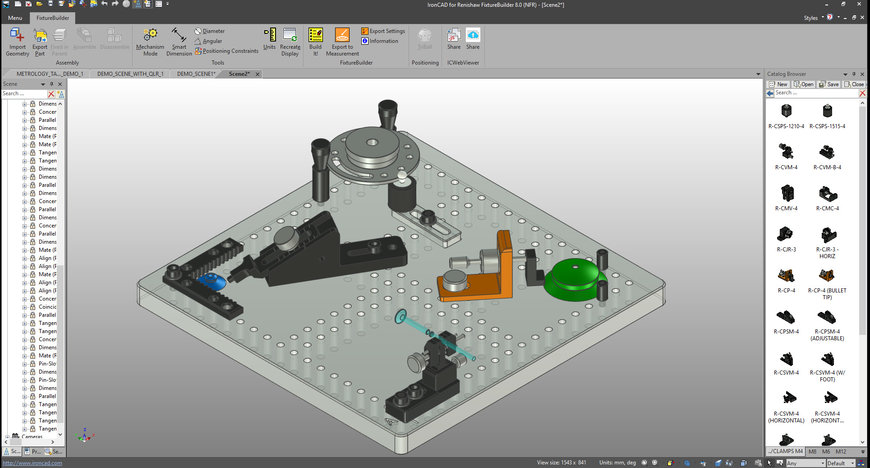 Renishaw launches a new version of FixtureBuilder 3D-modelling software